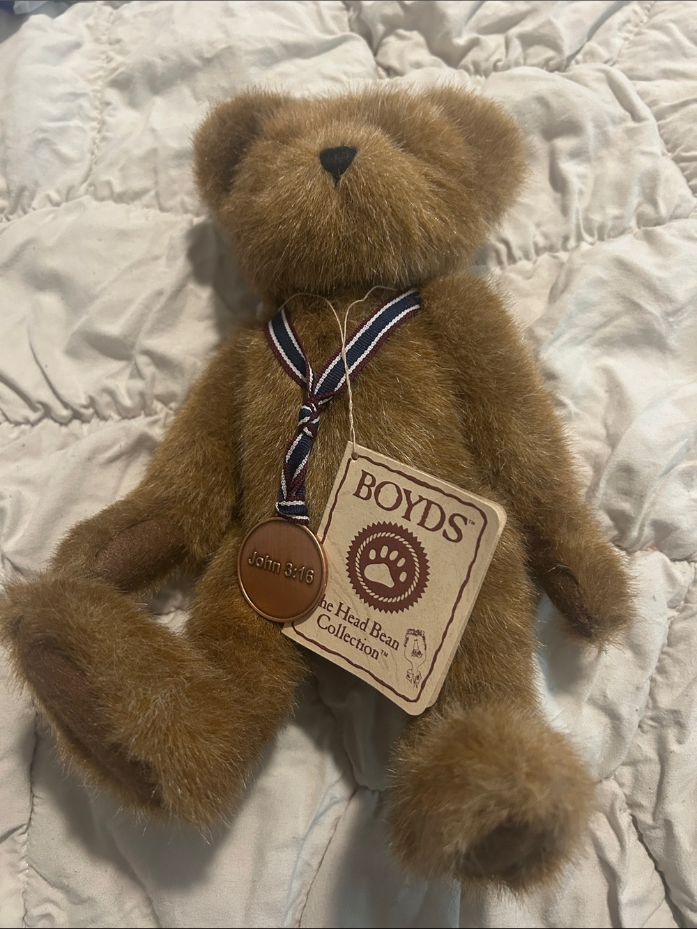 Plush Brown Teddy Bear - Classic Home Accent